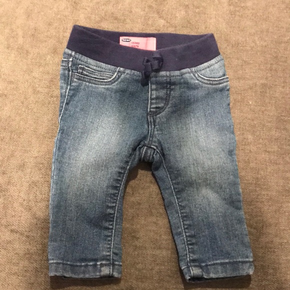 newborn girl jeans